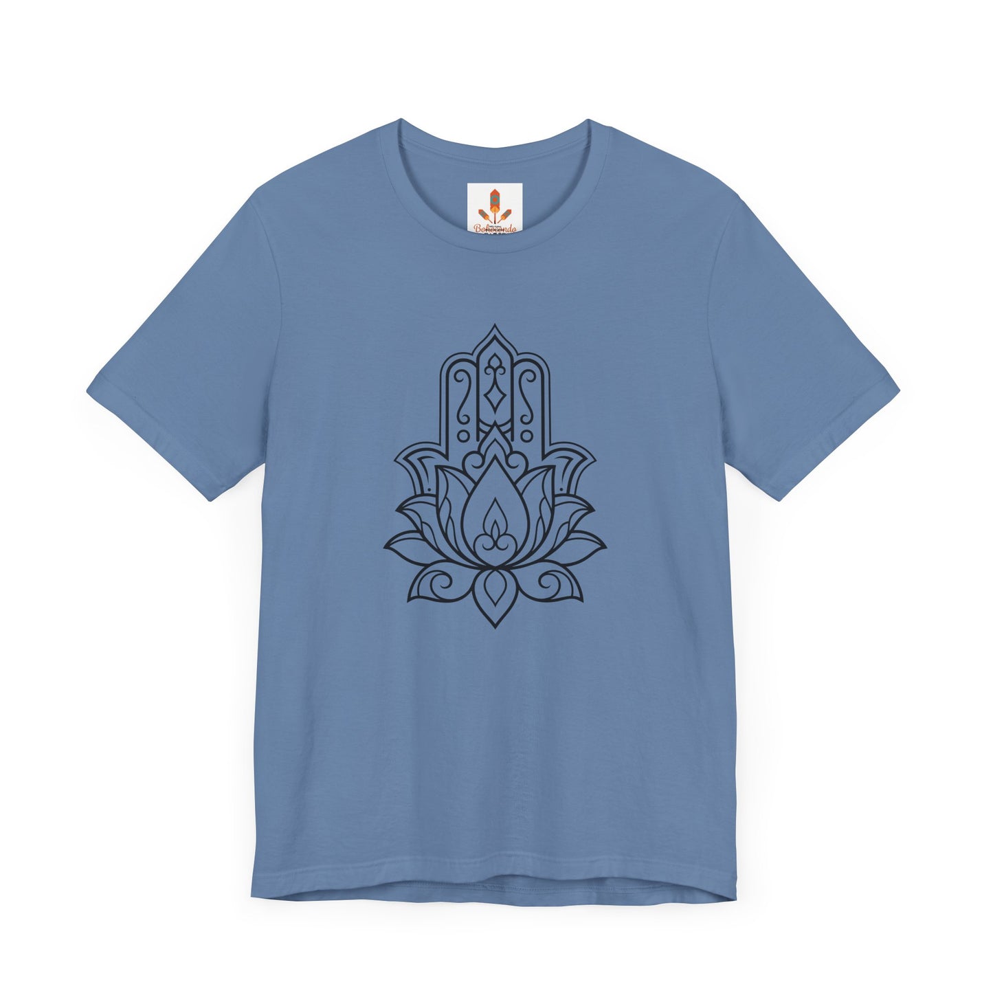 Hamsa Lotus Design T-shirt