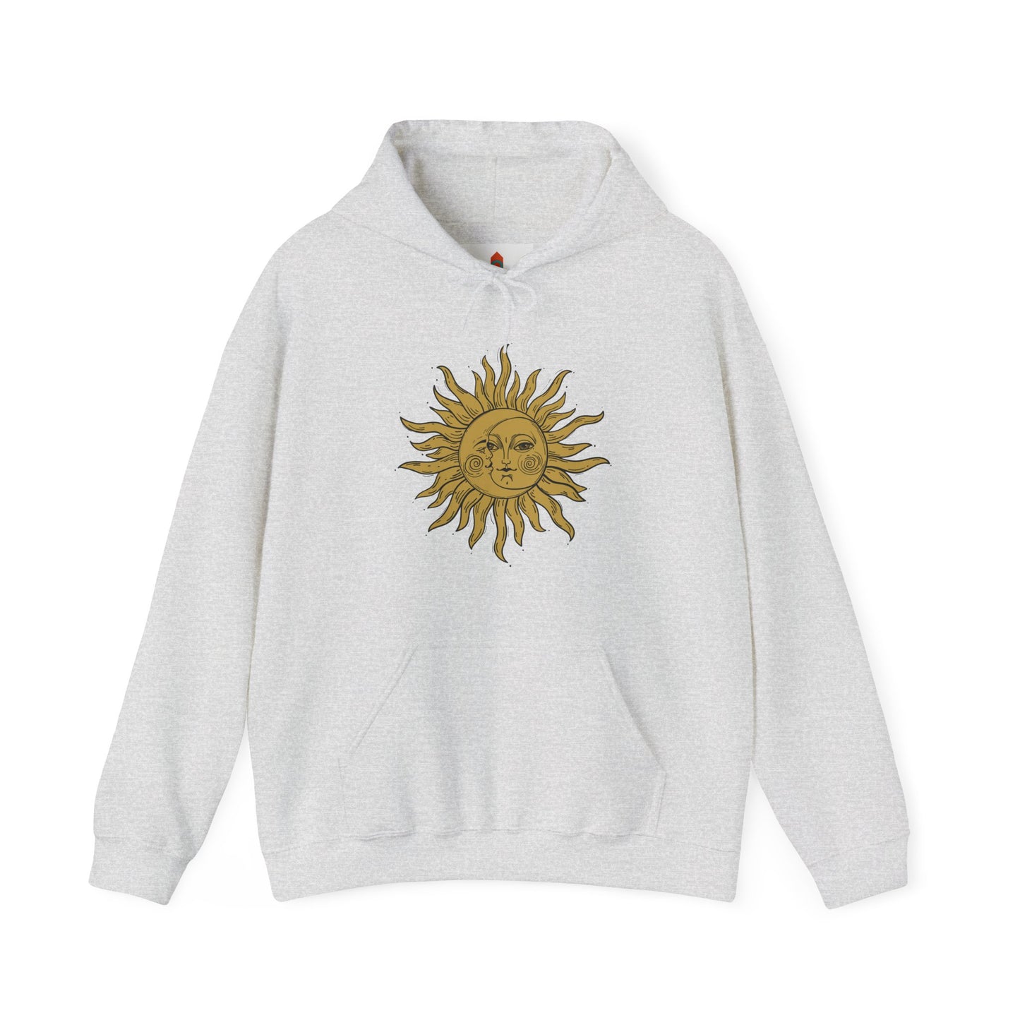 Sun and Moon Design Hoodie