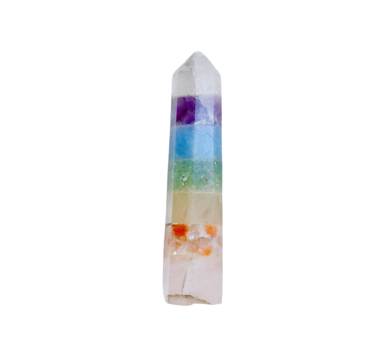 Pastel Rainbow Chakra Wand