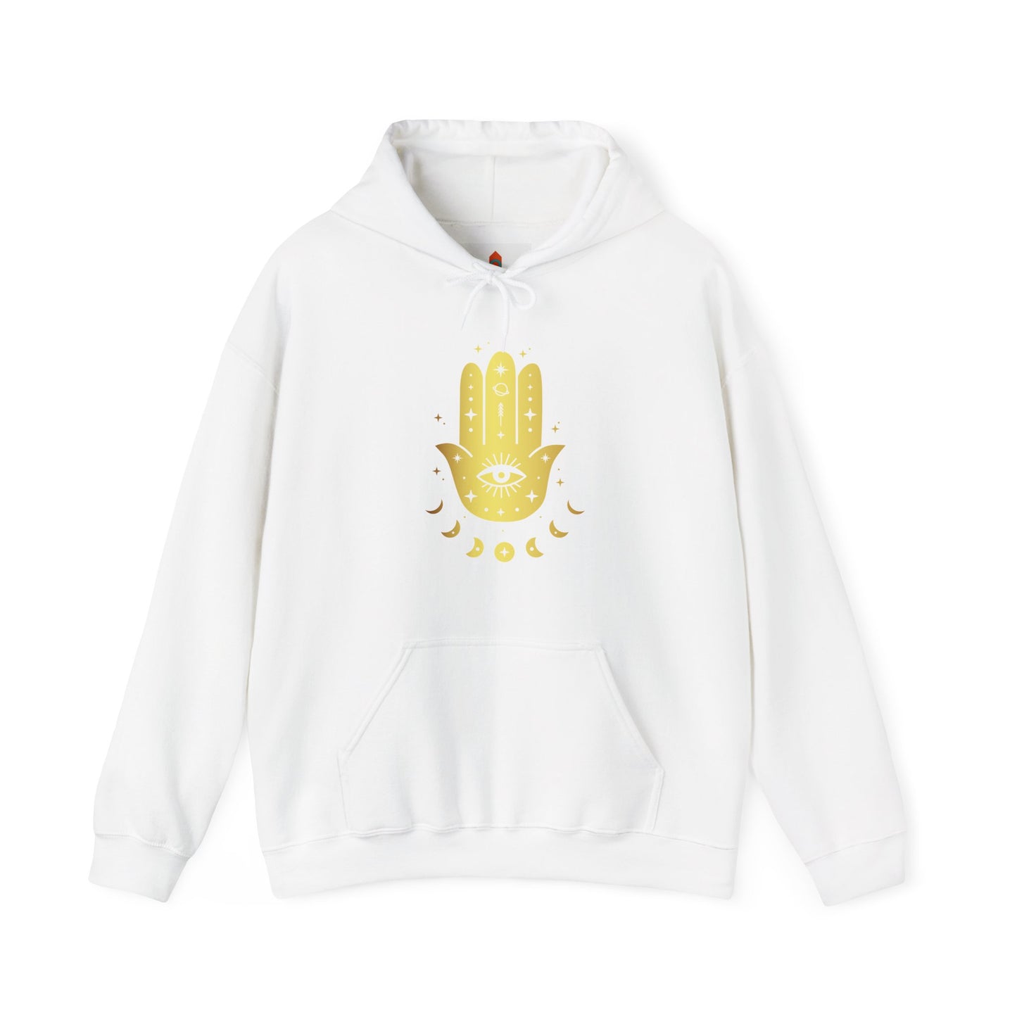 Golden Hamsa Hand with Eye Hoodie