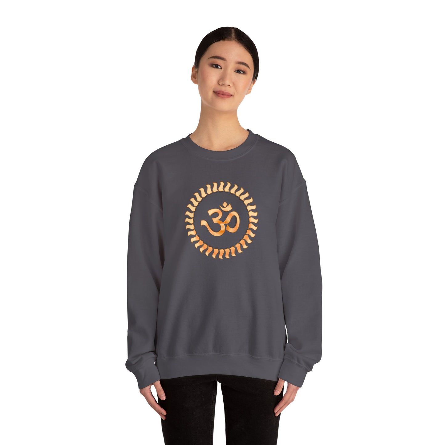 Om in Golden Sun Sweatshirt