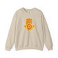 Golden Hamsa Hand with Star of David Sweatshirt