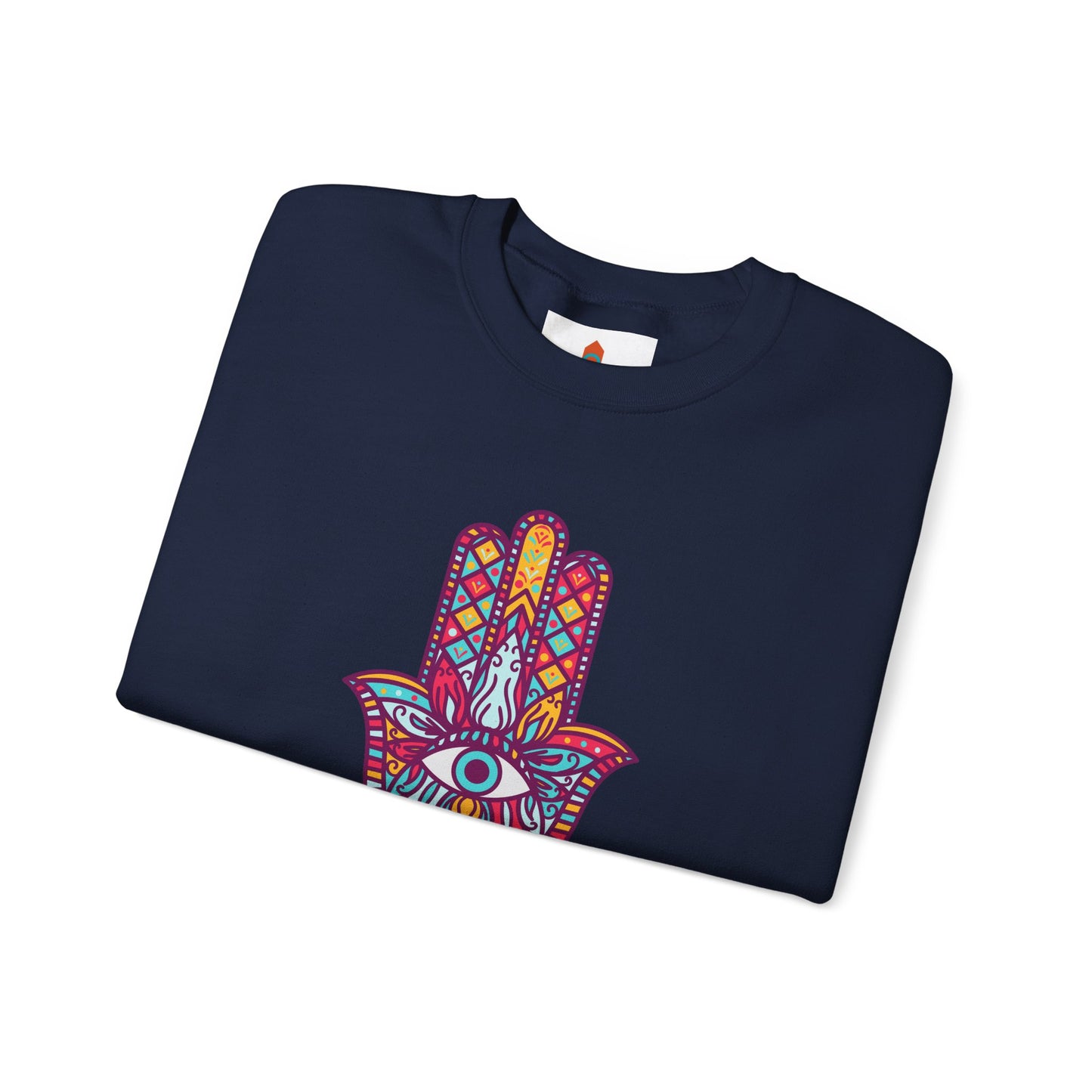 Colorful Fatima Hamsa Hand Sweatshirt