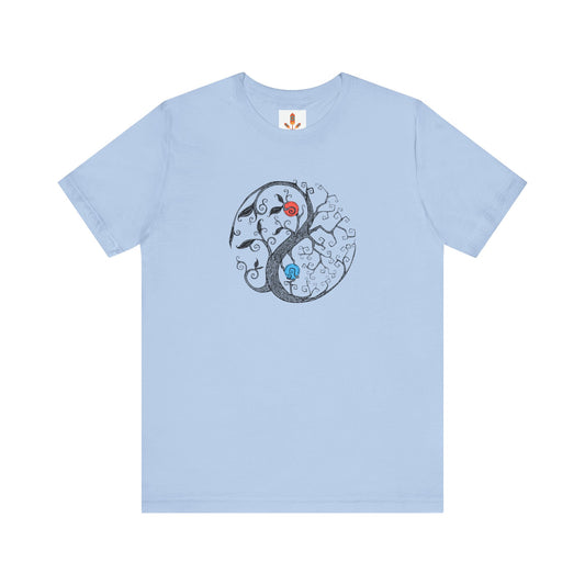 Tree of Life Yin Yang T-shirt