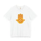 Golden Hamsa Hand with Star of David T-shirt