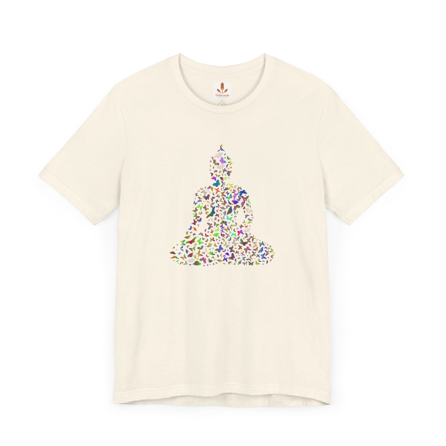 Colorful Buddha Design T-shirt