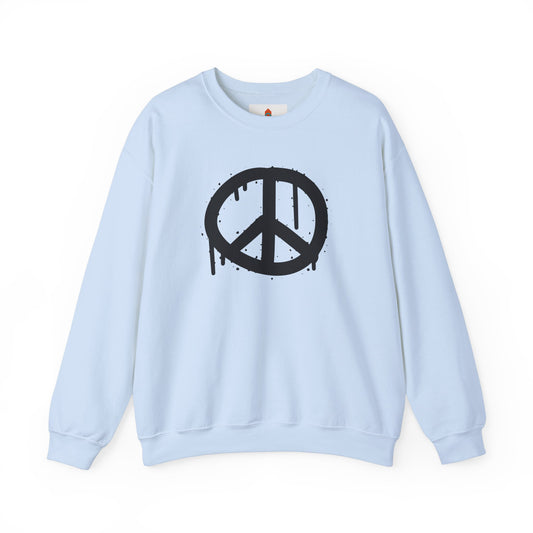 Peace Sign Graffiti Sweatshirt