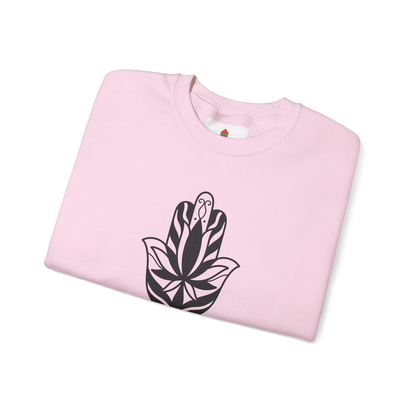 Hamsa Lotus Hand Sweatshirt