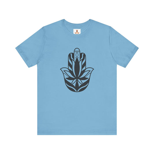 Hamsa Lotus Hand T-shirt