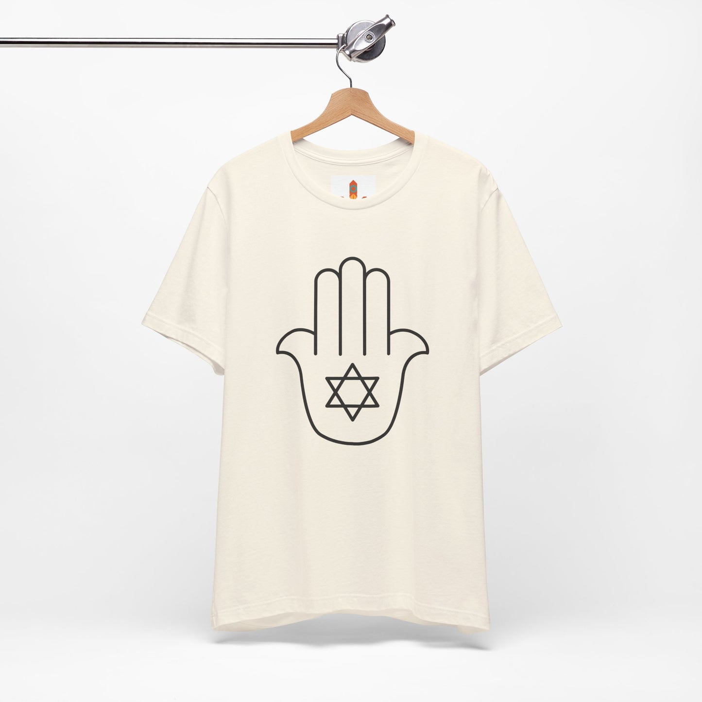 Simple Star of David in Hamsa Hand T-shirt