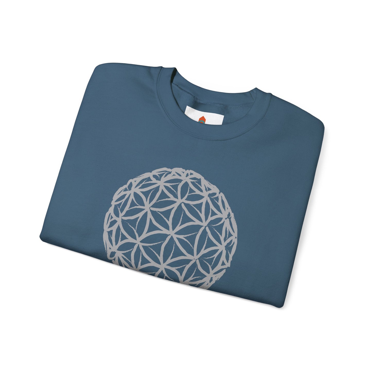 Silver Flower of Life Sweatshirt