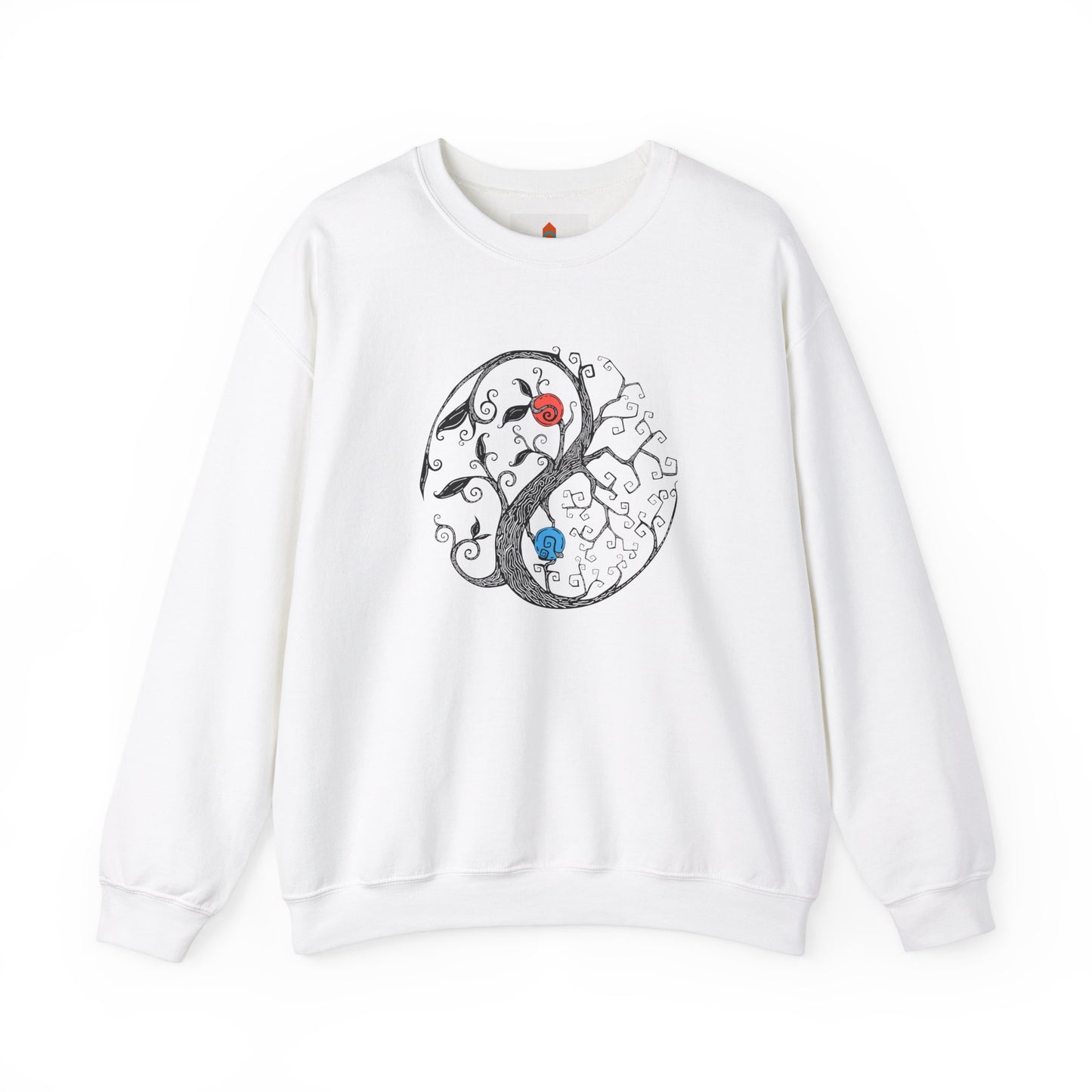 Tree of Life Yin Yang Sweatshirt