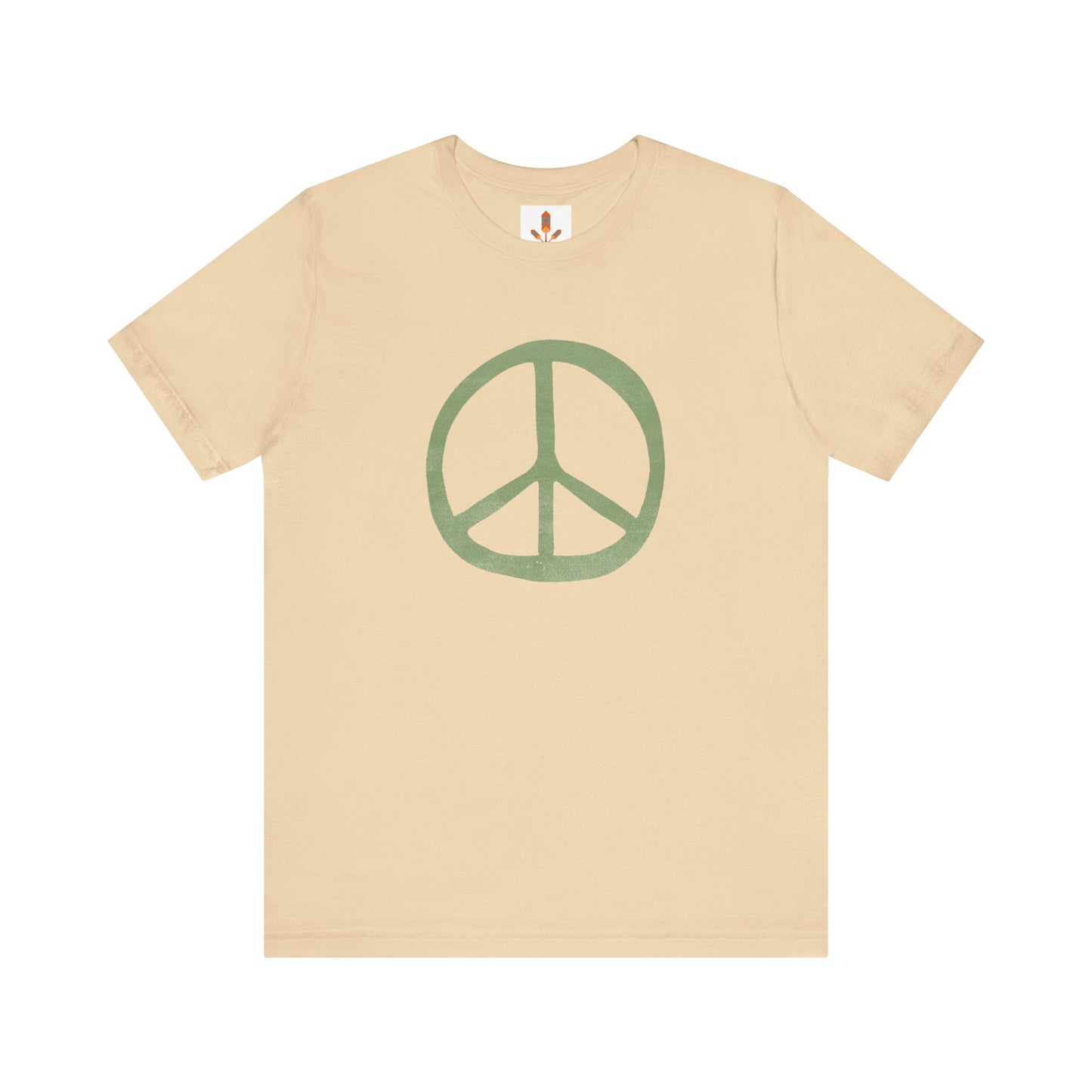 Green Peace Sign T-shirt