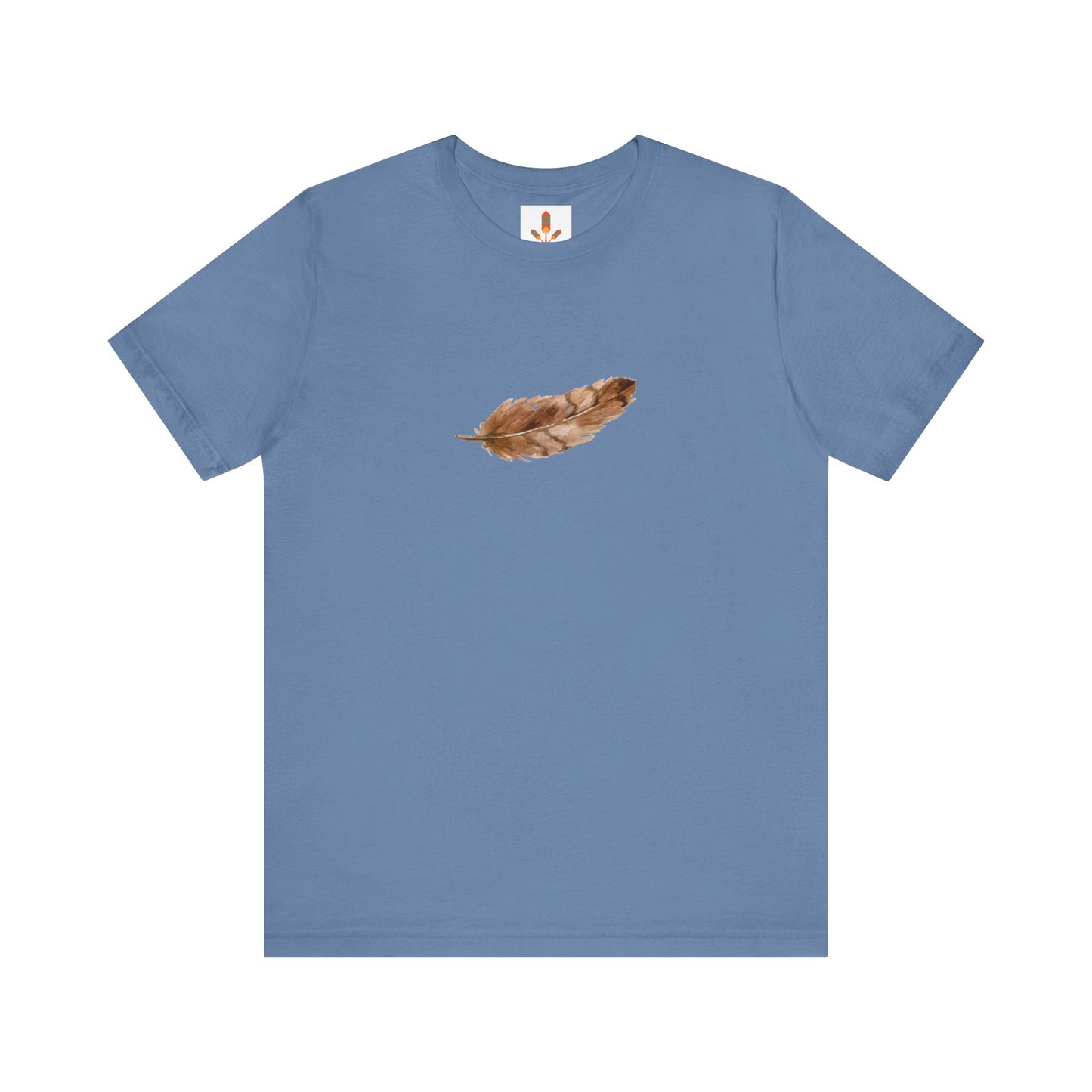 Brown Feather T-shirt