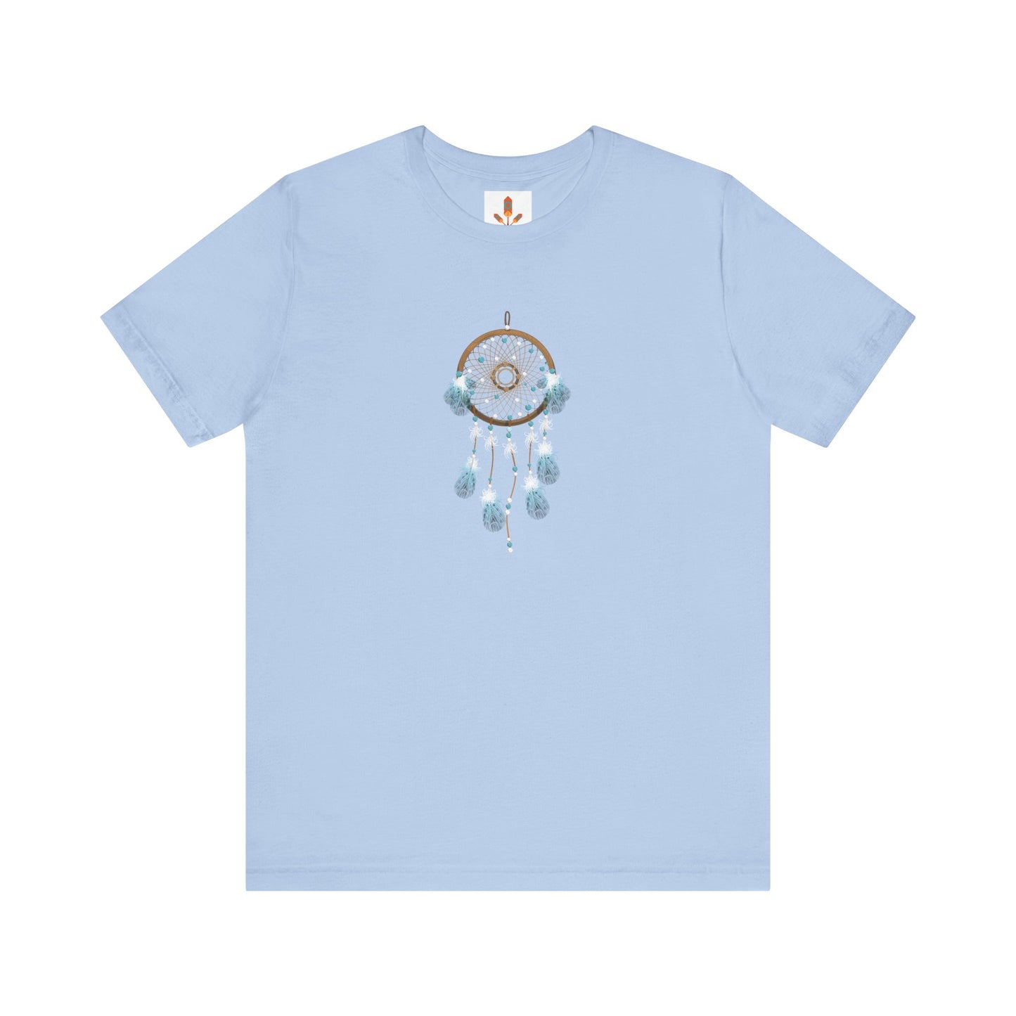 Blue and Brown Dream Catcher T-shirt