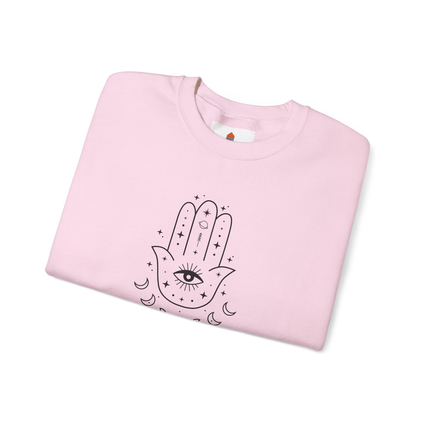 Hamsa Hand with Eye and Moon Sweatshirt