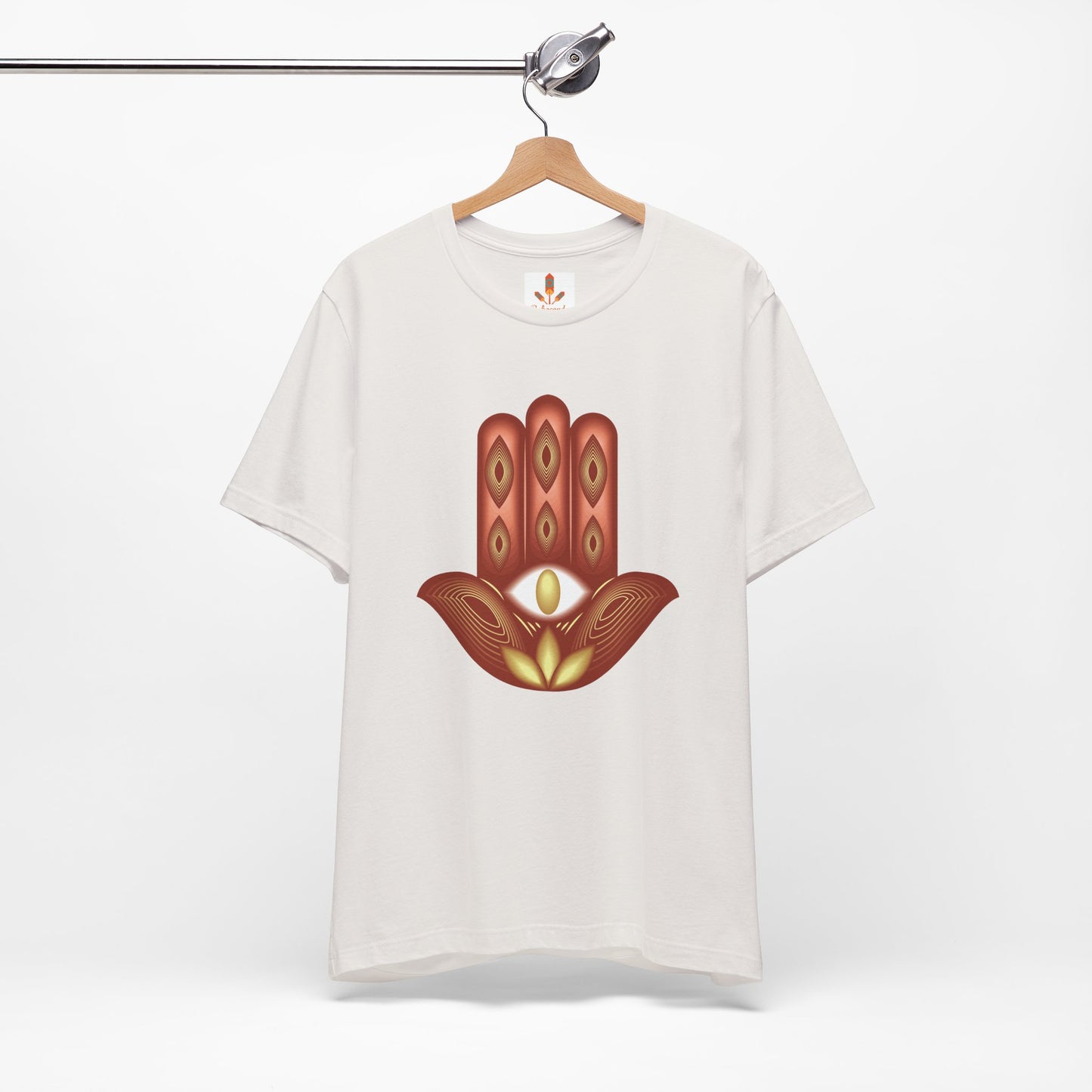 Colorful Hamsa Lotus T-shirts