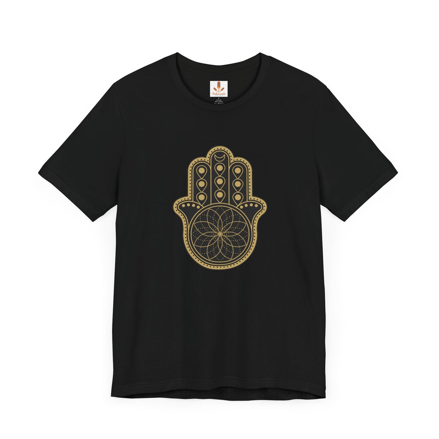 Hamsa Hand with Mandala T-shirt