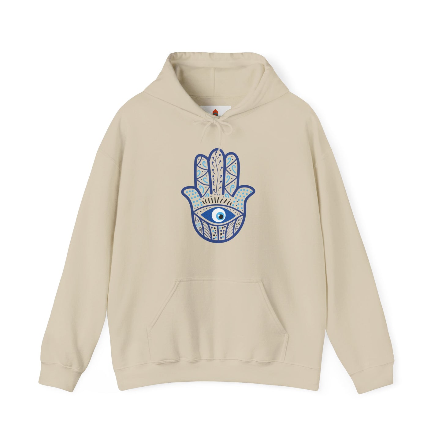 Hamsa Hand with Blue Eye Hoodie