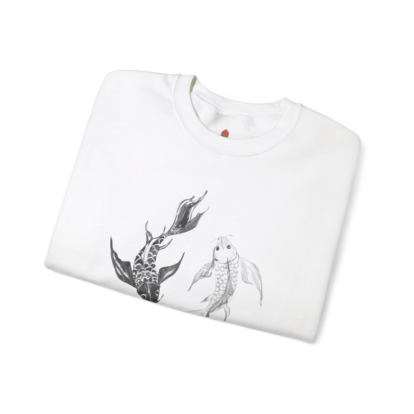 Koi Fish Yin and Yang Sweatshirt