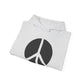 Simple Peace Sign Design Hoodie