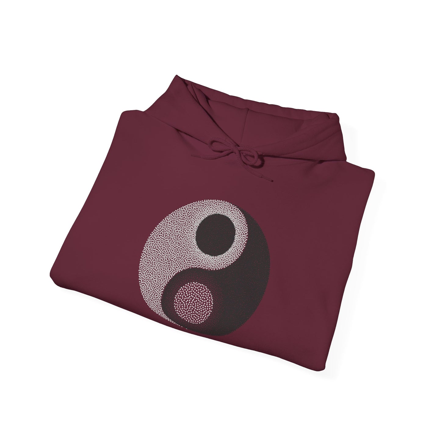 Yin Yang Dot Art Hoodie