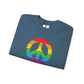 Rainbow Peace Sign Sweatshirt