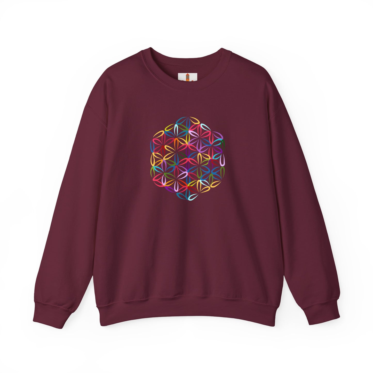 Multicolor Flower of Life Sweatshirt