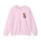 Hippie Peace Hand Sign Sweatshirt
