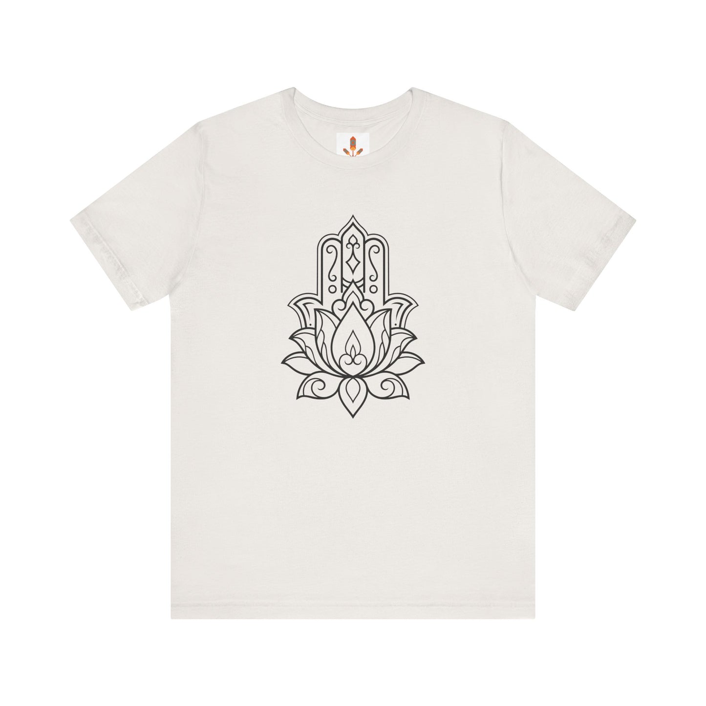 Hamsa Lotus Design T-shirt