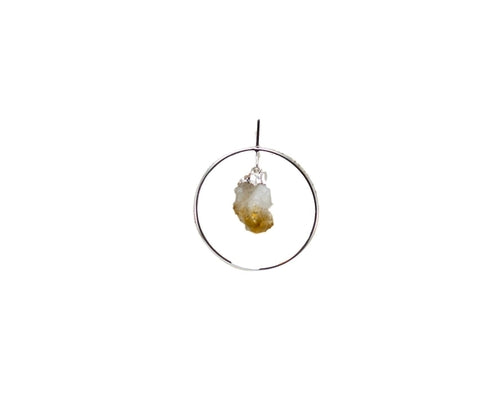 Beak Pendants - Citrine, Amethyst