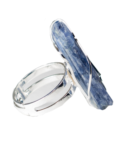 Raw Kyanite Ring