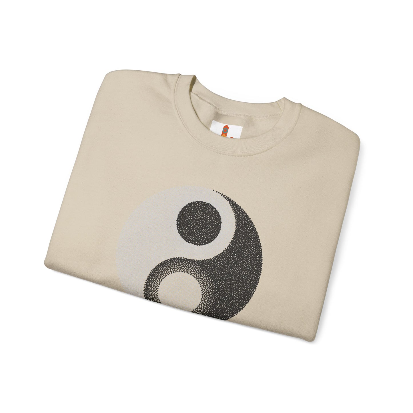 Yin Yang Dot Art Sweatshirt