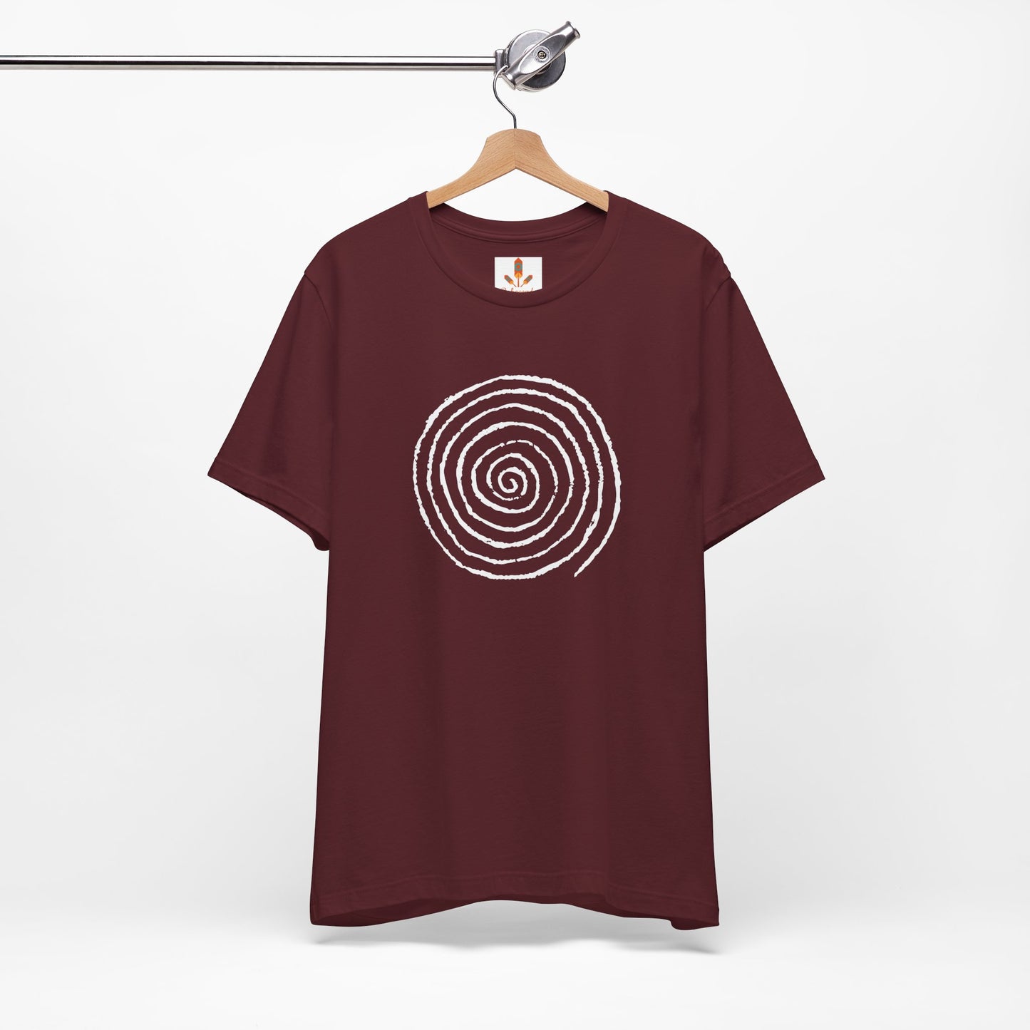 White Spiral of Life T-shirt