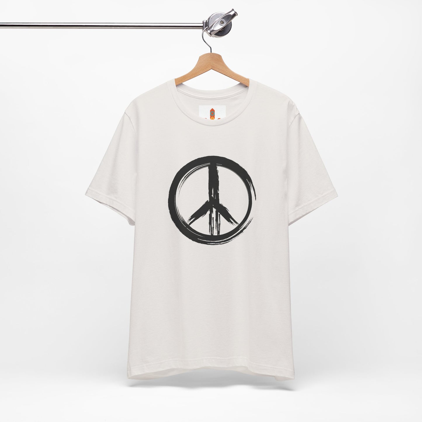 Brush Strokes Peace Sign T-shirt