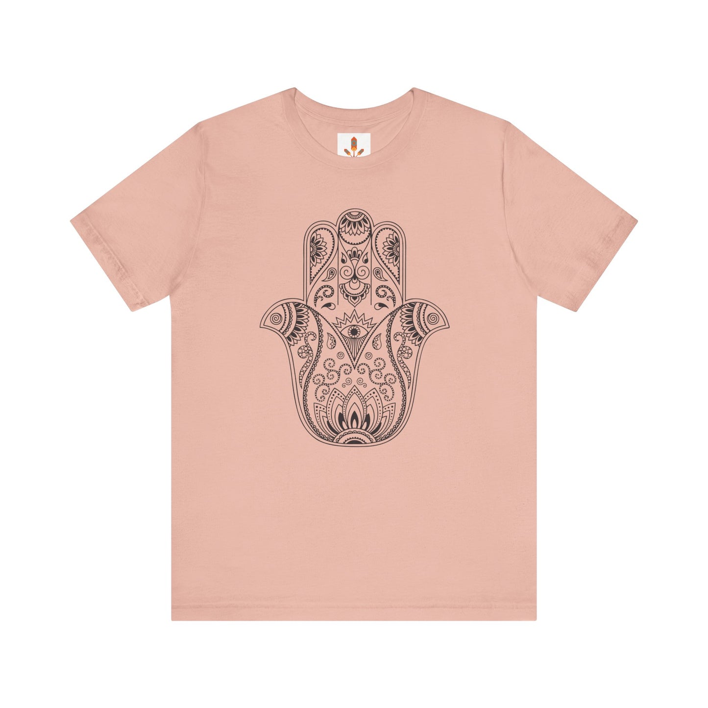 Lotus Flower Hamsa Hand T-shirt