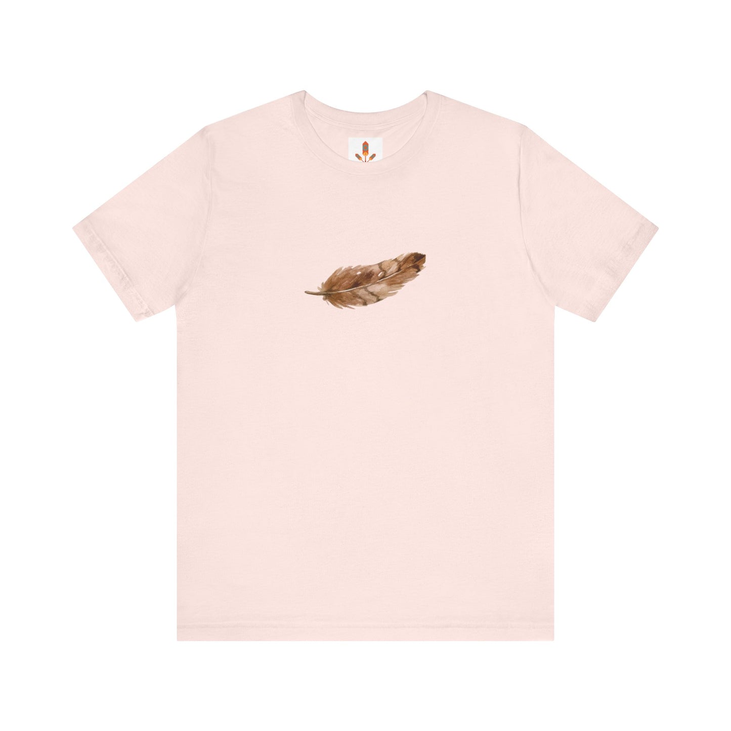 Brown Feather T-shirt