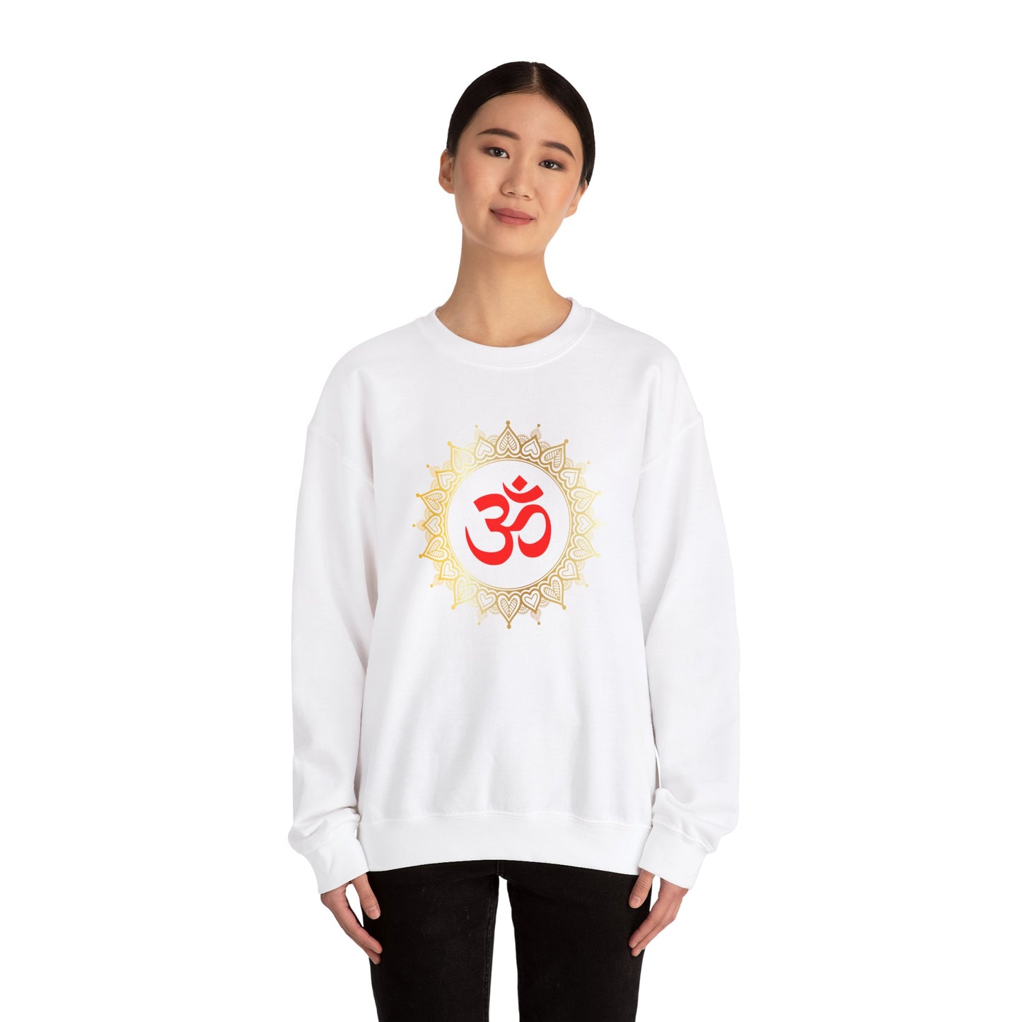 Golden Mandala Om Sweatshirt