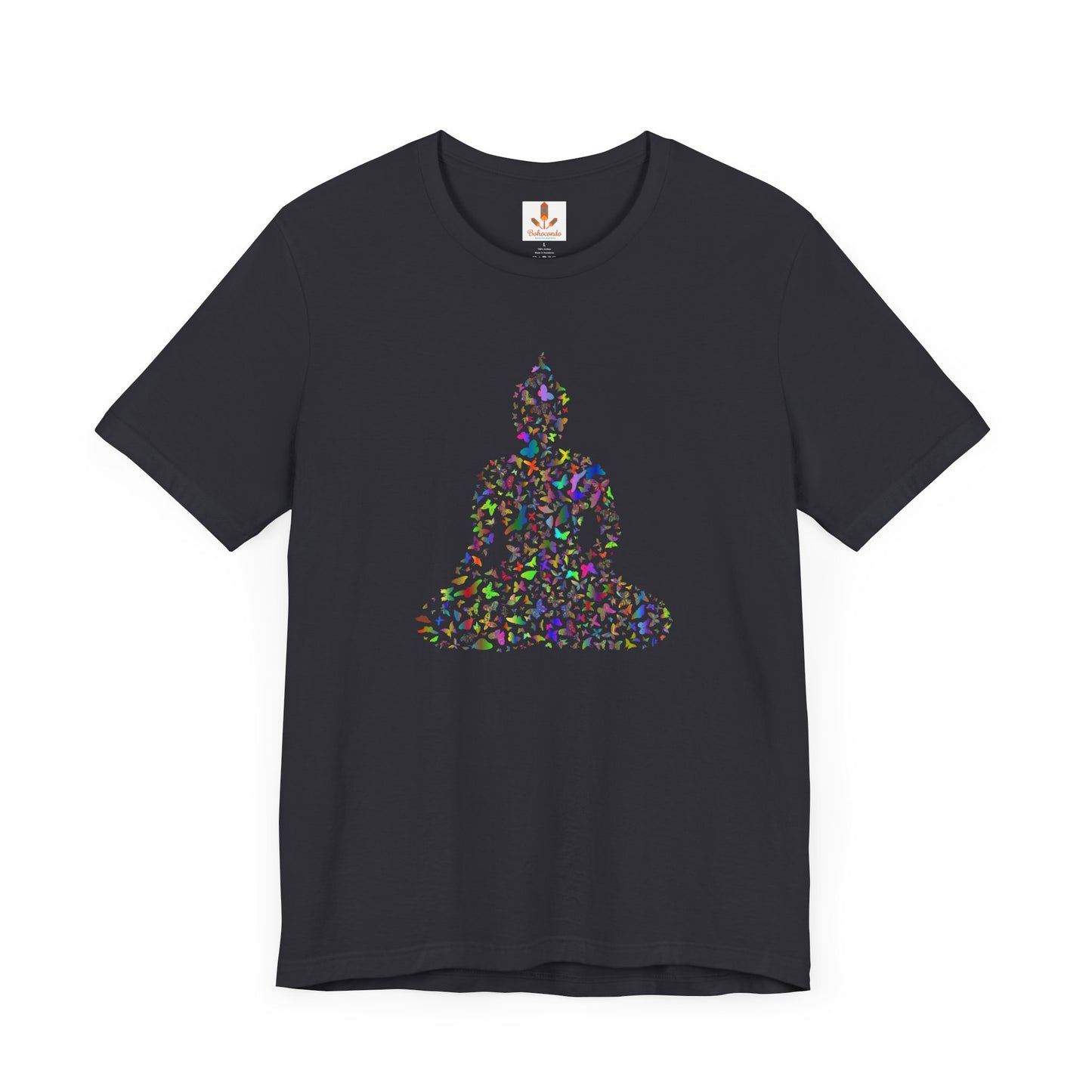 Colorful Buddha Design T-shirt