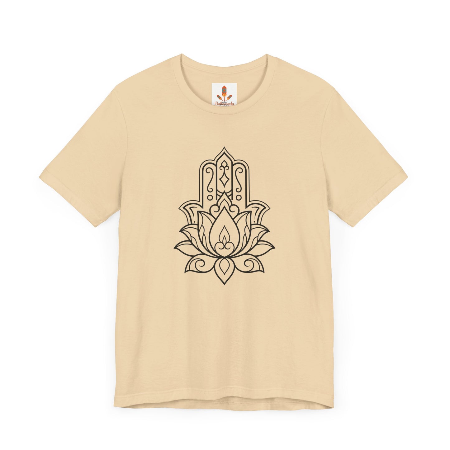 Hamsa Lotus Design T-shirt