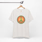 Retro Peace Sign Design T-shirt