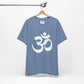 White Simple Om Art T-shirt