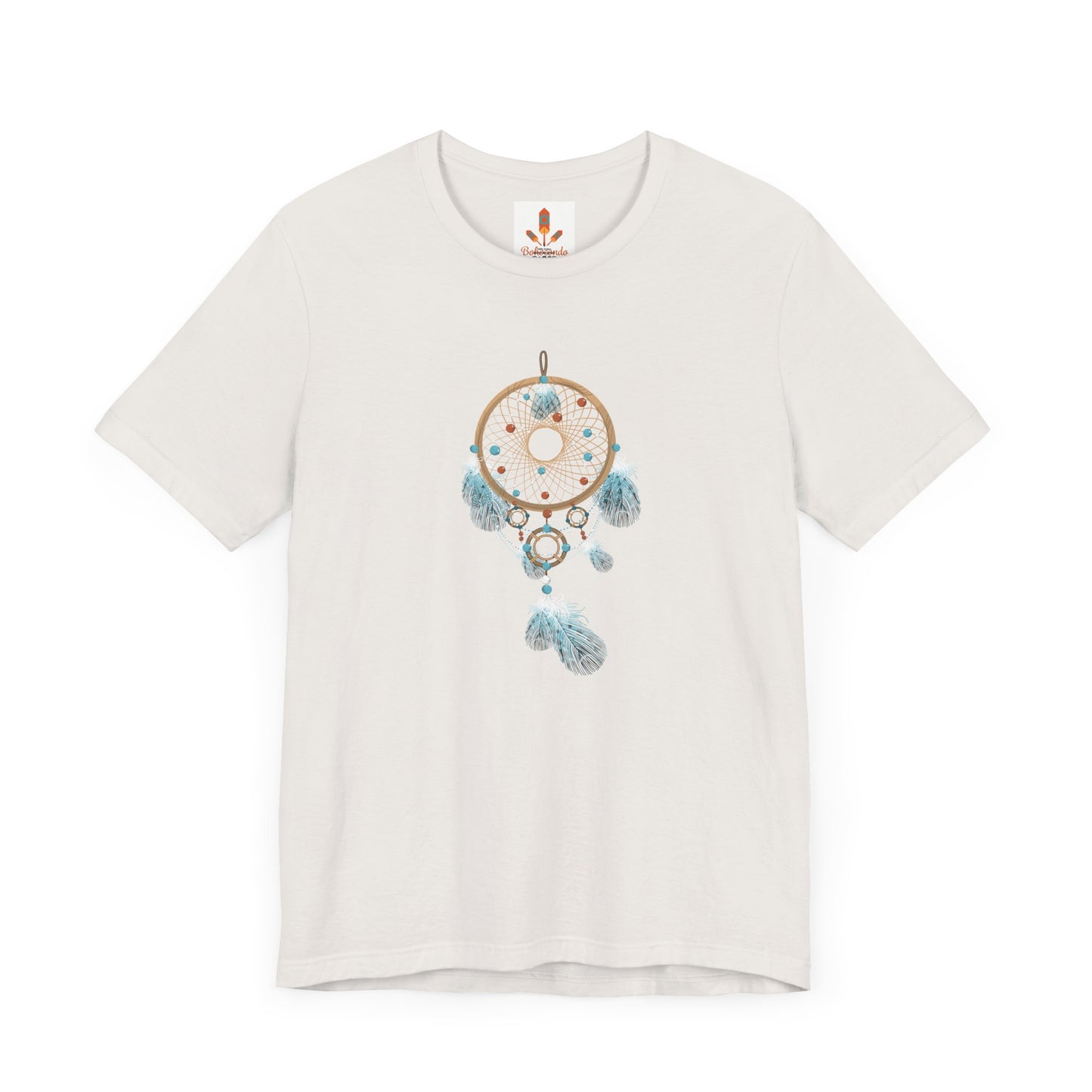 Turquoise and Brown Dream Catcher T-shirt