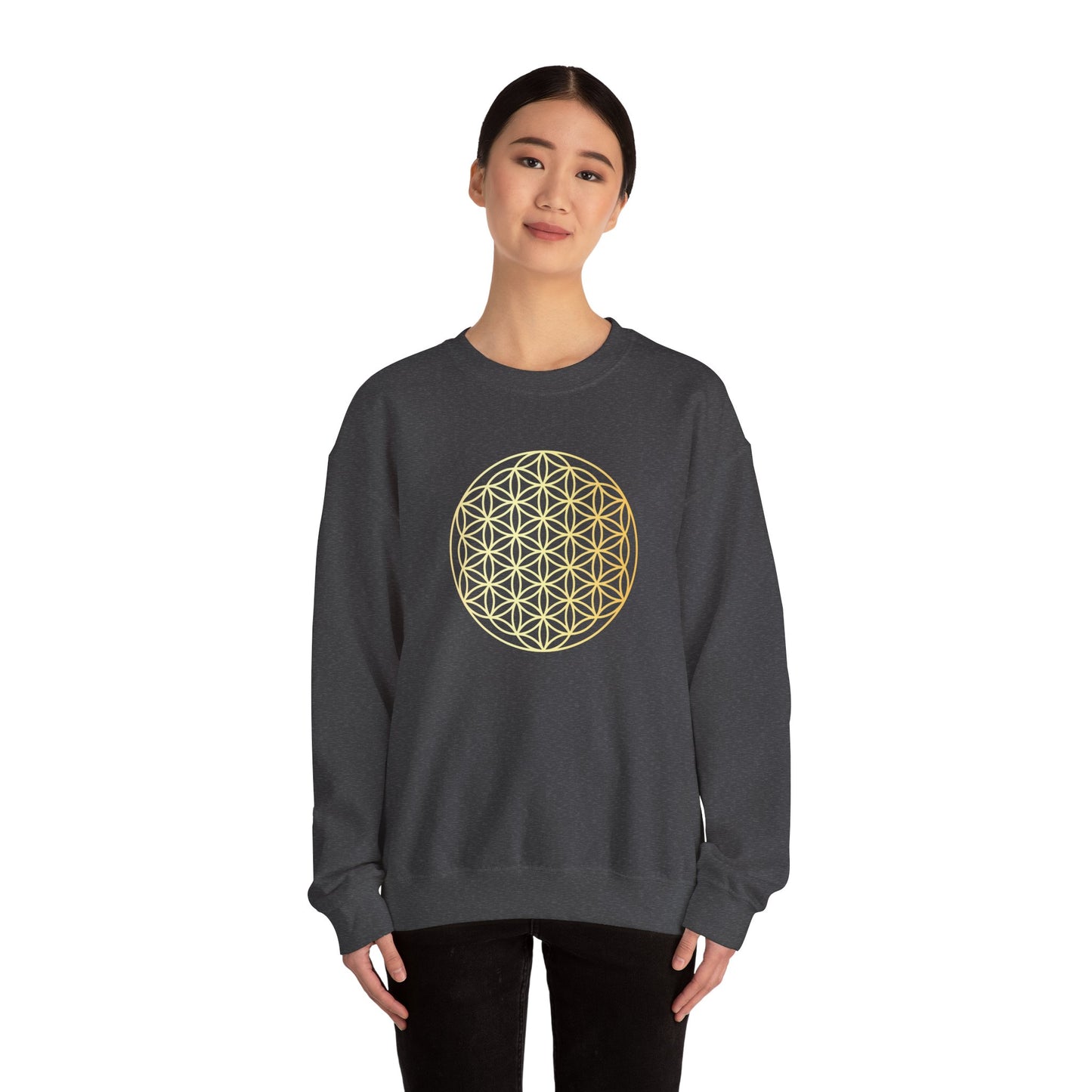 Golden Flower of Life Sweatshirt