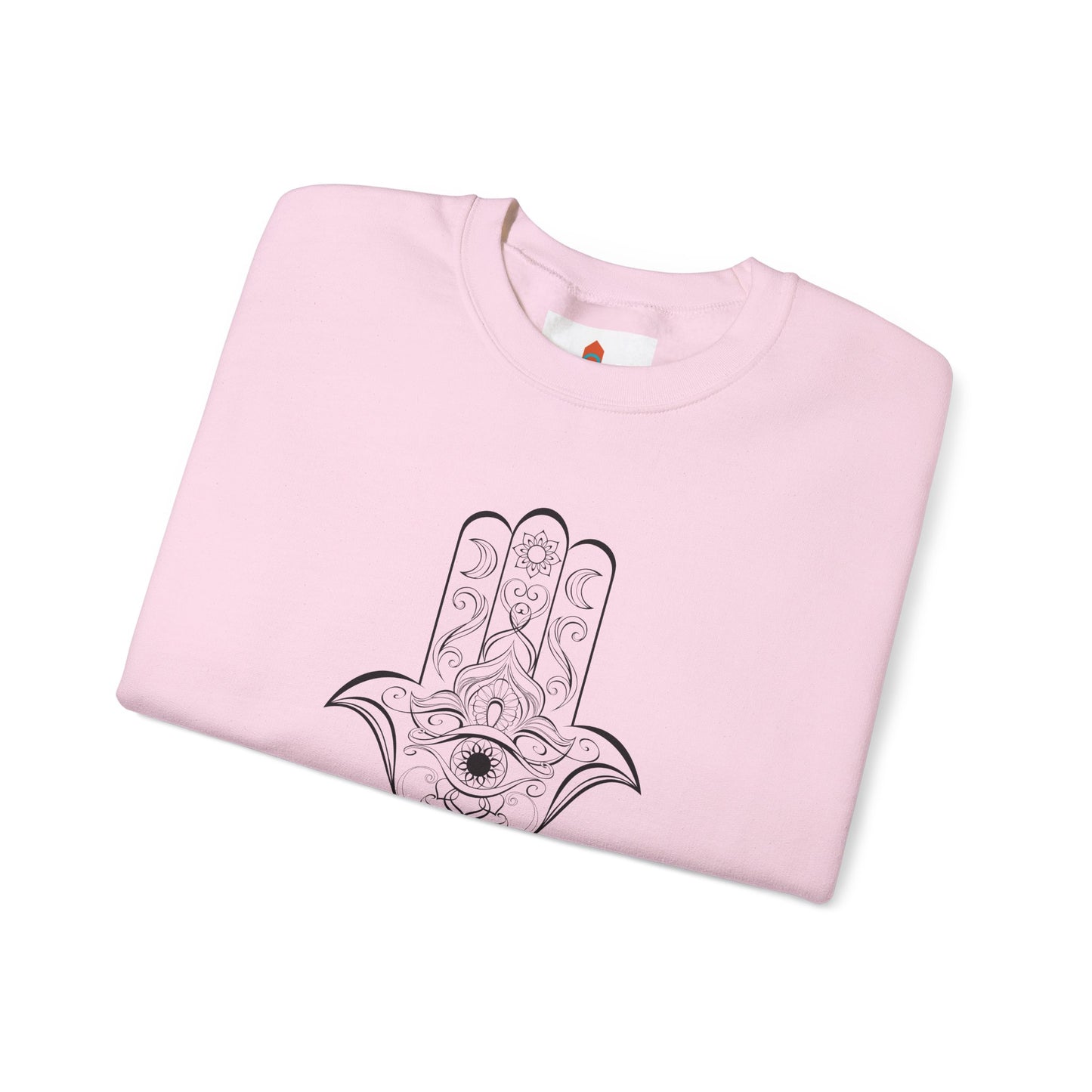 Hamsa Hand with Lotus Flower Sweatshirt