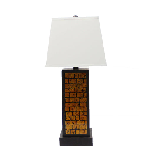 Boho Chic Metal Table Lamp