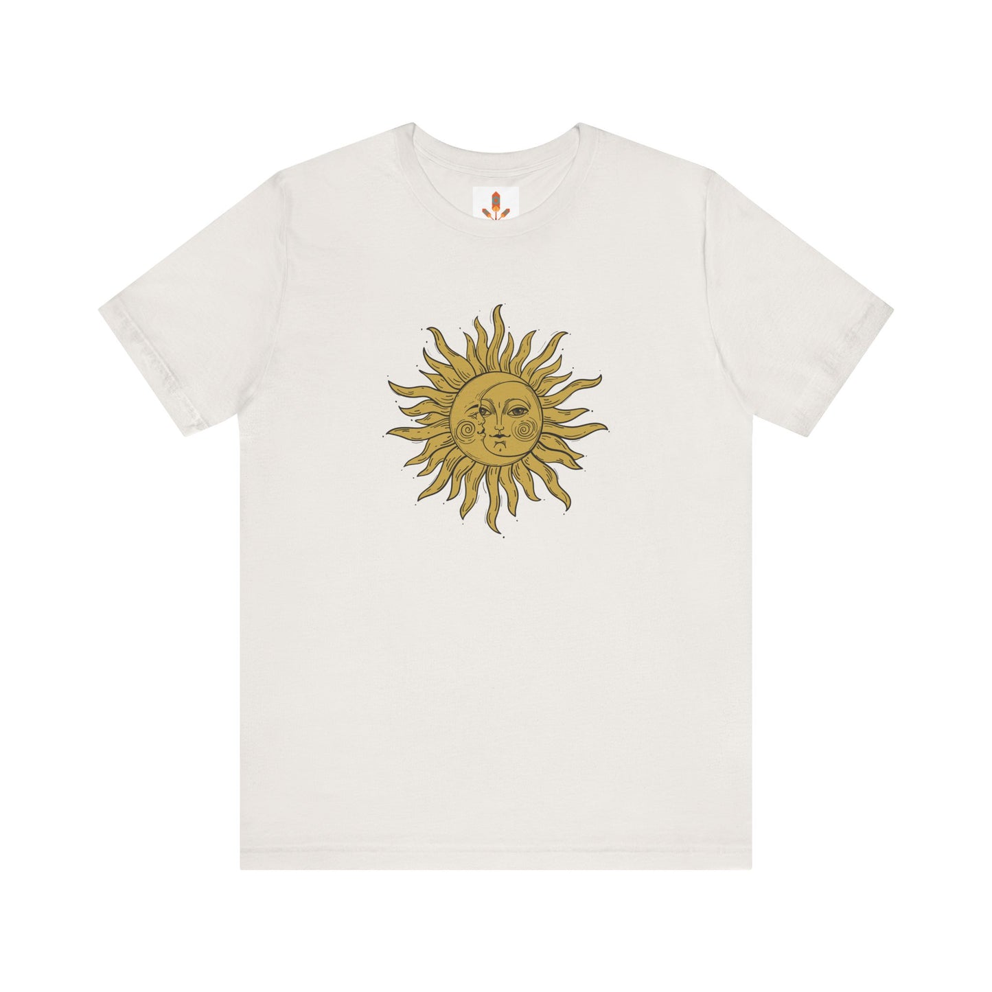 Sun and Moon Design T-shirt