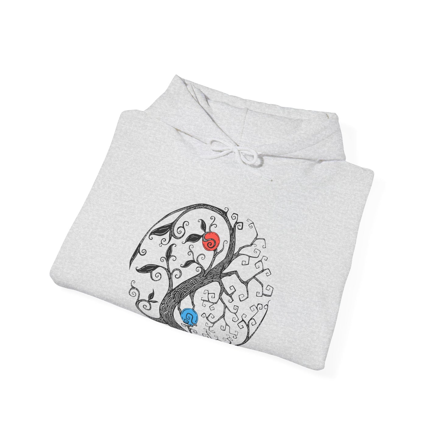 Tree of Life Yin Yang Hoodie