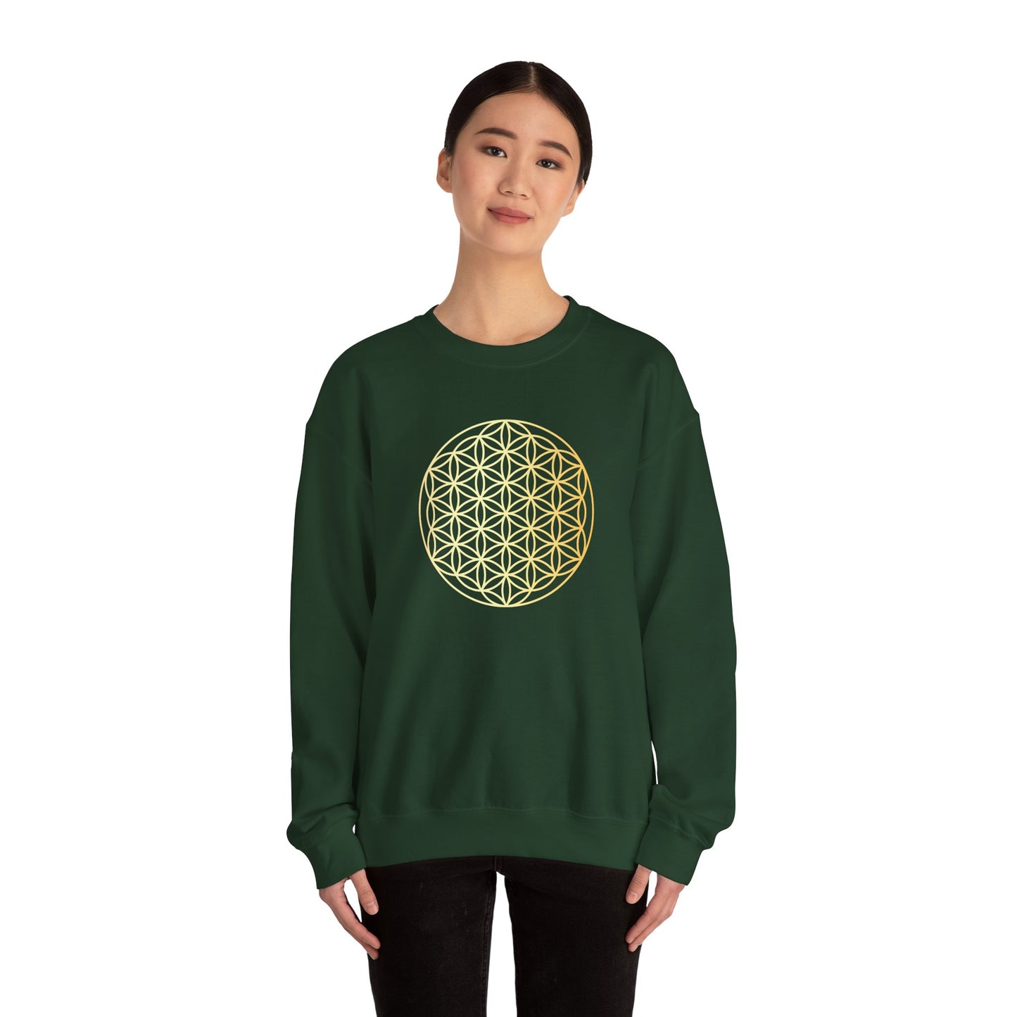 Golden Flower of Life Sweatshirt