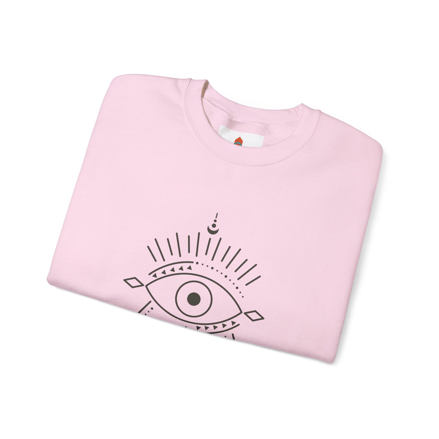 Pyramid and Evil Eye Design Sweatshirt